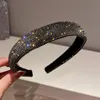 Fashion Full Rhinestone Headbands Silver Color Hairbands Personality Headwear for Women Hair Accessories Jewelry Gifts ss0120