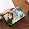 Wallets Personalized Po Wallet Crossbody Bags For Women 2023 Design Custom Picture Small Purse Gifts Her Girl Friend