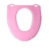 Pillow Toilet Seat Cover Waterproof Pad Comfortable Pink Blue Universal Washable Seats Accessories For Bathroom