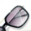 Óculos de sol quadrados masculinos de luxo design feminino armação de óculos quadrados grandes 57ZSamber piloto de metal homem óculos populares venda quente uv400 atacadista de óculos para dirigir