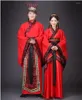 Stage Wear Lady Chinese Traditionele Oude Tang Pak Hanfu Kostuums Volwassen Vrouwelijke Dames Jurk Mannen Jurken