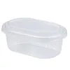 Dinnerware Sets Dessert Container Cake Packing Case Tansparent Lawyers Fruit Plastic Box Yogur Bowl Mousse Soy Milk Grade Bento