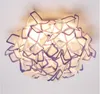 Ljuskronor färgglad konstnär blomma ljuskrona inomhuslampor för vardagsrum restaurang sovrum belysning lampadari hem
