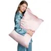Pillow Home Pillowcase Cover Satin Hair Comfortable Case Decor Covers S