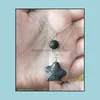 Arts et artisanat mode étoile de mer pierre de lave Mtilayer collier roche volcanique aromathérapie diffuseur d'huile essentielle pour les femmes bijoux Dr Dhnh8