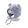 Chapeaux 2023 tricoté bébé hiver chapeau chaud mignon pompon enfants bonnet de protection des oreilles bonnet