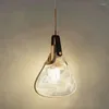 Pendellampor ljus ledde modern belysning lyxigt sovrum sovrum lycklig väska hängande fixtur kreativ designer art deco el bar lampa