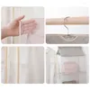 Storage Boxes 2/3/4Layers Handbag Hanging Organizer For Door Wardrobe Wall Clear Sundry Dustproof Bag High Quality Home Accessories