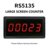 DC 12V-24V 5 Digital LED Red Tachometer RPM Speed Meter Electronic Counter 0-99999RPM Hall Proximity Switch Sensor NPN