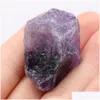 Stone Loose Reiki Healing Natural Irregar Rough Beads Mineral Gravel Crystals Stones Diy Handmade Earrings Necklace Jewelry Accessor Dh0Cl