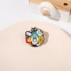 Broches miyazaki anime cartoon filmrol rol glazuur hard badge broche broche diy backpack kraag rapel mode persoonlijkheid pin fans sieraden cadeau