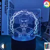 Veilleuses acrylique 3D Anime lumière LED Avatar le dernier maître de l'air pour enfants enfant chambre décor veilleuse Azula lampe cadeau