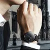 Polshorloges Minimalistische heren Fashion Business Horloges Men Ultra dunne roestvrijstalen mesh riem kalender Analog Quartz Watch Relogio