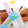 Bath Accessory Set Toothbrush Tube Cover Travel Hiking Camping Holder Cartoon Box Protect Case