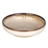 Ciotole 2023 Ceramica giapponese Ramen Noodle Soup Bowl Stripe Deep Porcelain Kitchen Dinner Serving