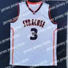 Баскетбольные майки Custom Syracuse Orange College Basketball Jersey Энтони Бадди Боугейм Джозеф Жирар III Официанты Бенни Уильямс Коул Свидер Симр Торренс