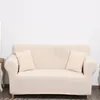 Stoelhoezen 2023 Doek vier seizoenen Universele vaste kleur armleuning geruite mode sofa Cover Cushion
