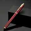 1PCS 0,5 mm metalowy żel Pen Mult-color Rollerball Business Signature Prezent papierniczy