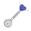 Montres de poche ange coeur montre aile suspendue personnalisée