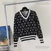 Kobiet Sweters Designer Woman Sweater Projektantka luksusowa kanał klasyczny płaszcz jesień i zimowy liter drukowany luźne koszule dzianinowe dzianiny 5umJ