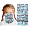 Bandanas Multifonctionnel Enfants Bandana Sports Tube Écharpe En Plein Air Coupe-Vent Crème Solaire Visage Balaclava Buffs Foulard Sec Rapide Couvre-chef