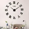 Wall Clocks Special Creative Large Acrylic Mirror Clock Diy Quartz Watch Single Face Modern Home Decoration Living Room Stickers