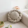 Pillow Nordic Living Room 40cm Round For Sofa Couch Soft S Detachable Wreath Home Decor Cojines