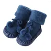 Accessoires pour cheveux Sommeil pour bébés Bébé Garçon Fille Chaussettes Coton Enfants Plancher Antidérapant Étape