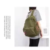 Школьные сумки большие емкости женщин рюкзаки Canvas солидные ученики Preppy Bag для девочек -подростков книжная сумка Lady Daily Travel рюкзак