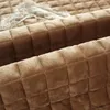 Pokrywa krzesełka rafinowana miękka miękka ciepła sofa narożna sofa oparta na ręczniku bez poślizgu kawa dziecięca aksamitna poduszka przeciwpoślizgowa mata 1pcs