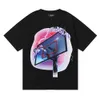 2023 T-shirts masculins Brand de mode Trapstar Design Couleur Lettre d'impression Pure Coton T-shirt ￠ manches courtes en coton pur pour hommes et femmes