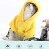 Dog Apparel Small Winter Warm Sweater Hoodie Cotton Fleece Cat And Jacket Pet Hooded Law Fight Teddy Supplies