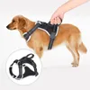 Dog Collars Adjustable Pet Harness Puppy Collar Soft Breathable Polyester Mesh For Medium Small Cat Accessories