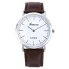 HBP Womens Watch Quartz Движение кожаная ремешок из нержавеющей стали.