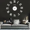 Wall Clocks Special Creative Large Acrylic Mirror Clock Diy Quartz Watch Single Face Modern Home Decoration Living Room Stickers