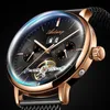 Нарученные часы 2023 Автоматические турбийновые роскошные мужские часы Top Brand Men Watch Mechanical Calendar Движение водонепроницаемое Reloj Hombre 8622