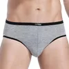 Underbyxor mäns bomullsbriefs man undewear män trosor bekväma sexiga andningsbara manliga mode plus l-5xl