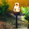 Zonne -licht Outdoor Lawn Decoration Garden Pathway Spotlight LED -stake lamp