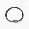 Lien Bracelets Chaîne À La Main Perlé 1.7mm En Acier Inoxydable Corde De Guitare Dainty Ressorts Extensible Ensemble Pour Hommes Femmes Bracelet En Gros JewelL