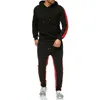 Men's Hoodies Two-piece Brand Clothes Hoodie Pants Suit Fashion Hip-hop Hooded Sweatshirt Sportswear Track
