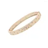 Braccialetti Link Impostazione pavimentazione Shiny CZ Star Bangle Bracciale Bracciale Boho GEGE GEOMETRICO ORO ROSE GYPSOPHILA GEGIETTA