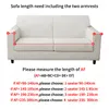 Tampas de cadeira 1pc SofA Cover Elastic for Living Room Non Slip Slipcovers Couch Funda