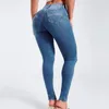 Jeans Femme Automne Et Hiver Slim Shape Small Leg Pants