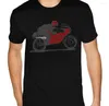 Męskie koszulki motocyklowe koszulka Rider Team Hip Hop For Men For Men Short Rleeve Cena Top Apparel