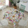 Table Cloth Mexican Embroidery Tablecloth Rectangular Tea Waterproof Kitchen Cover Weddings Home Decor Mat