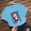 Franxx 셔츠의 남자 T 셔츠 Kawaii Anime Darling franxx 셔츠 여자 빈티지 세련된 티셔츠 2023 크리에이티