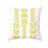 Pillow Geometry Yellow Skulls Decorative Pillows Cover 45x45cm Summer Pillowcase Home Decor Sofa Living Room Cases