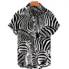 Casual shirts voor heren 2023 Hawaiiaans shirt zomerstrand korte mouw los ademende tops mode 5xl