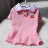 Hundebekleidung 2023 Frühling Sommer Kleider für kleine Hunde Welpenkleidung Niedliche Polo Student Katze Rock Kleid Prinzessin Kleidung