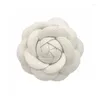 Broches Camellia Silk Flow Flower Broche Broche